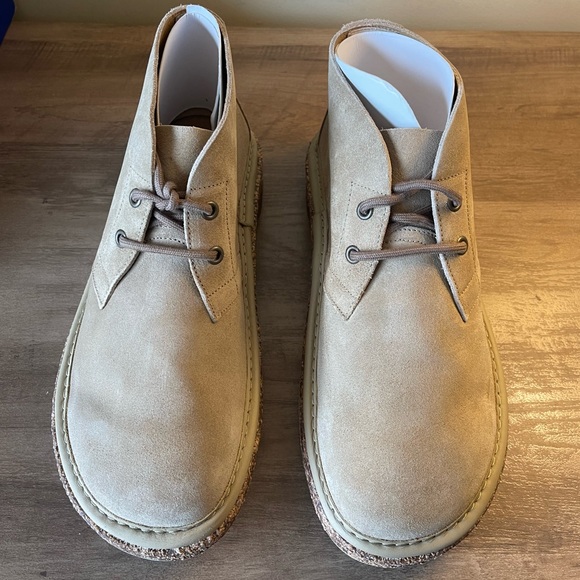 Birkenstock Milton Suede Desert Boots in Ginger - New In Box - Picture 6 of 16
